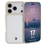Carcasa Bizon Angelo compatibila cu iPhone 17 Pro, Transparent / Bej 3 - lerato.ro