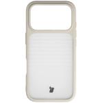 Carcasa Bizon Angelo compatibila cu iPhone 17 Pro, Transparent / Bej 2 - lerato.ro