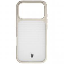 Carcasa Bizon Angelo compatibila cu iPhone 17 Pro, Transparent / Bej