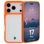 Carcasa Bizon Angelo compatibila cu iPhone 17 Pro, Transparent / Portocaliu 3 - lerato.ro