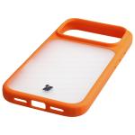Carcasa Bizon Angelo compatibila cu iPhone 17 Pro, Transparent / Portocaliu 6 - lerato.ro
