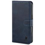 Husa flip cover Bizon Pocket compatibila cu iPhone 17 Pro, Navy Blue 4 - lerato.ro