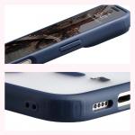 Carcasa Bizon MatteO cu MagSafe compatibila cu iPhone 17 Pro, Navy Blue 6 - lerato.ro