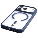 Carcasa Bizon MatteO cu MagSafe compatibila cu iPhone 17 Pro, Navy Blue 7 - lerato.ro