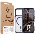 Carcasa Bizon MatteO cu MagSafe compatibila cu iPhone 17 Pro, Navy Blue 8 - lerato.ro