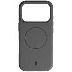 Carcasa Bizon Soft cu MagSafe compatibila cu iPhone 17 Pro, Graphite 2 - lerato.ro
