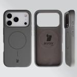 Carcasa Bizon Soft cu MagSafe compatibila cu iPhone 17 Pro, Graphite 6 - lerato.ro