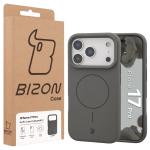 Carcasa Bizon Soft cu MagSafe compatibila cu iPhone 17 Pro, Graphite 9 - lerato.ro