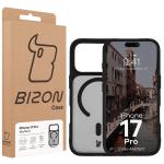 Carcasa Bizon MatteO cu MagSafe compatibila cu iPhone 17 Pro, Negru 8 - lerato.ro