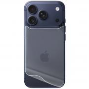 Folie protectie pentru spatele telefonului Bizon Hydrogel compatibila cu iPhone 17 Pro, Transparent
