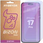 Set 2 folii sticla securizata Bizon Glass Mule compatibila cu iPhone 17 Pro, Transparent 4 - lerato.ro