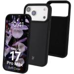 Carcasa Bizon Soft compatibila cu iPhone 17 Pro Max, Negru 3 - lerato.ro
