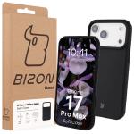 Carcasa Bizon Soft compatibila cu iPhone 17 Pro Max, Negru 8 - lerato.ro
