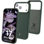 Carcasa Bizon Soft compatibila cu iPhone 17 Pro Max, Dark Green 3 - lerato.ro