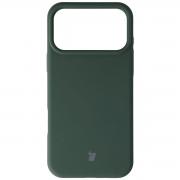 Carcasa Bizon Soft compatibila cu iPhone 17 Pro Max, Dark Green