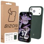 Carcasa Bizon Soft compatibila cu iPhone 17 Pro Max, Dark Green 8 - lerato.ro