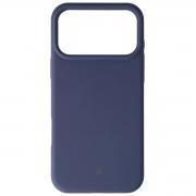 Carcasa Bizon Soft compatibila cu iPhone 17 Pro Max, Dark Blue