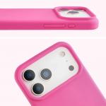 Carcasa Bizon Soft compatibila cu iPhone 17 Pro Max, Fucsia 6 - lerato.ro