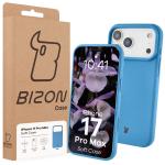 Carcasa Bizon Soft compatibila cu iPhone 17 Pro Max, Albastru 8 - lerato.ro
