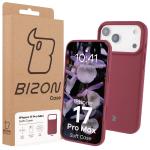 Carcasa Bizon Soft compatibila cu iPhone 17 Pro Max, Dark Purple 8 - lerato.ro