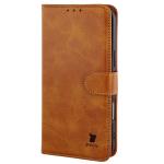 Husa flip cover Bizon Pocket compatibila cu iPhone 17 Pro Max, Maro 4 - lerato.ro