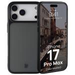 Carcasa Bizon Angelo compatibila cu iPhone 17 Pro Max, Transparent / Negru 3 - lerato.ro