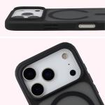 Kit protectie 2 in 1 BizonMobile, Carcasa Bizon MatteO si Folie sticla securizata Bizon Glass Edge, compatibil cu iPhone 17 Pro, Negru 6 - lerato.ro