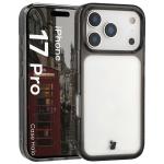 Carcasa Bizon Halo cu MagSafe compatibila cu iPhone 17 Pro, Transparent / Negru 3 - lerato.ro