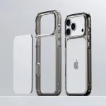 Carcasa Bizon Halo cu MagSafe compatibila cu iPhone 17 Pro, Transparent / Negru 4 - lerato.ro