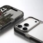 Carcasa Bizon Halo cu MagSafe compatibila cu iPhone 17 Pro, Transparent / Negru 5 - lerato.ro