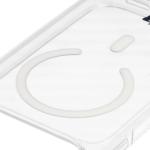 Carcasa Bizon CrystalO cu MagSafe compatibila cu iPhone 17 Pro Max, Transparent 4 - lerato.ro