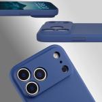 Carcasa Bizon Shell compatibila cu iPhone 17 Pro Max, Albastru 5 - lerato.ro