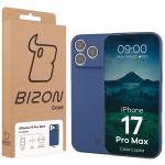 Carcasa Bizon Shell compatibila cu iPhone 17 Pro Max, Albastru 7 - lerato.ro