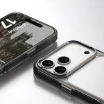 Carcasa Bizon Halo compatibila cu iPhone 17 Pro Max, Transparent / Negru 5 - lerato.ro