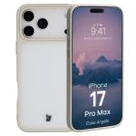 Carcasa Bizon Angelo compatibila cu iPhone 17 Pro Max, Transparent / Bej 3 - lerato.ro