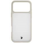 Carcasa Bizon Angelo compatibila cu iPhone 17 Pro Max, Transparent / Bej 2 - lerato.ro