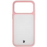 Carcasa Bizon Angelo compatibila cu iPhone 17 Pro Max, Transparent / Roz 2 - lerato.ro