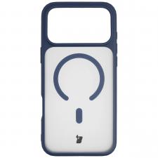Huse si carcase iPhone 17 Pro Max, Carcasa Bizon MatteO cu MagSafe compatibila cu iPhone 17 Pro Max, Albastru, lerato.ro