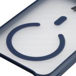 Carcasa Bizon MatteO cu MagSafe compatibila cu iPhone 17 Pro Max, Albastru 4 - lerato.ro