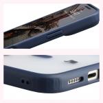 Carcasa Bizon MatteO cu MagSafe compatibila cu iPhone 17 Pro Max, Albastru 6 - lerato.ro