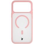 Carcasa Bizon MatteO cu MagSafe compatibila cu iPhone 17 Pro Max, Roz 2 - lerato.ro