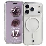 Carcasa Bizon CrystalO cu MagSafe compatibila cu iPhone 17 Pro, Transparent 3 - lerato.ro