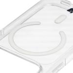 Carcasa Bizon CrystalO cu MagSafe compatibila cu iPhone 17 Pro, Transparent 4 - lerato.ro