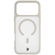 Carcasa Bizon MatteO cu MagSafe compatibila cu iPhone 17 Pro Max, Bej