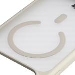Carcasa Bizon MatteO cu MagSafe compatibila cu iPhone 17 Pro Max, Bej 4 - lerato.ro