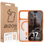 Carcasa Bizon MatteO cu MagSafe compatibila cu iPhone 17 Pro Max, Portocaliu 8 - lerato.ro