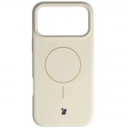 Carcasa Bizon Soft cu MagSafe compatibila cu iPhone 17 Pro Max, Bej