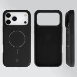 Carcasa Bizon Soft cu MagSafe compatibila cu iPhone 17 Pro Max, Negru 6 - lerato.ro