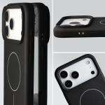 Carcasa Bizon Soft cu MagSafe compatibila cu iPhone 17 Pro Max, Negru 7 - lerato.ro