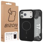 Carcasa Bizon Soft cu MagSafe compatibila cu iPhone 17 Pro Max, Negru 9 - lerato.ro